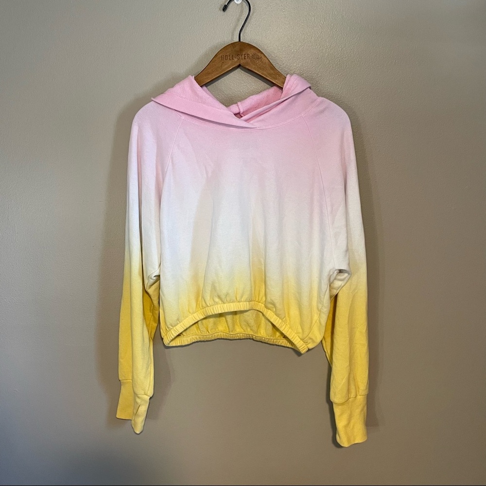 Victoria’s Secret Sport Cropped Ombre Hoodie